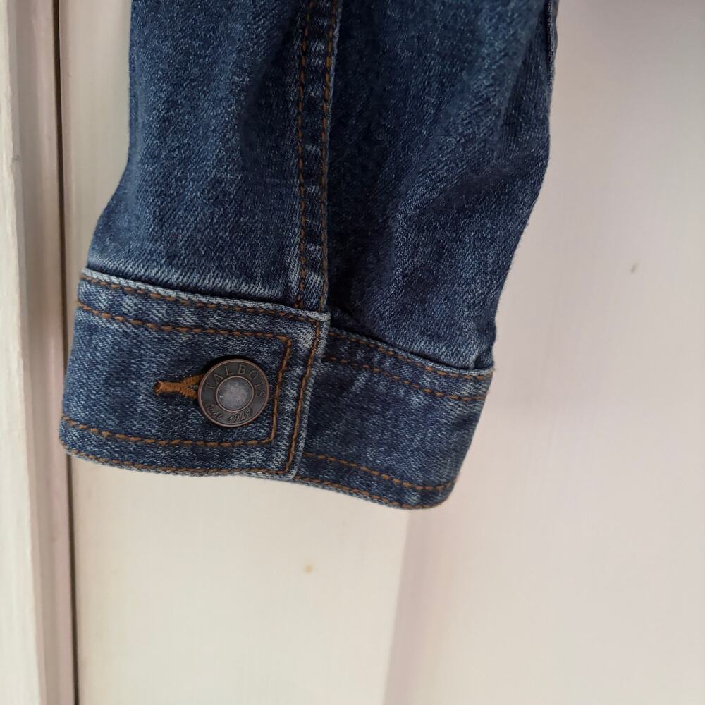 Talbots Classic Denim Jean Jacket Size XL - Picture 7 of 10